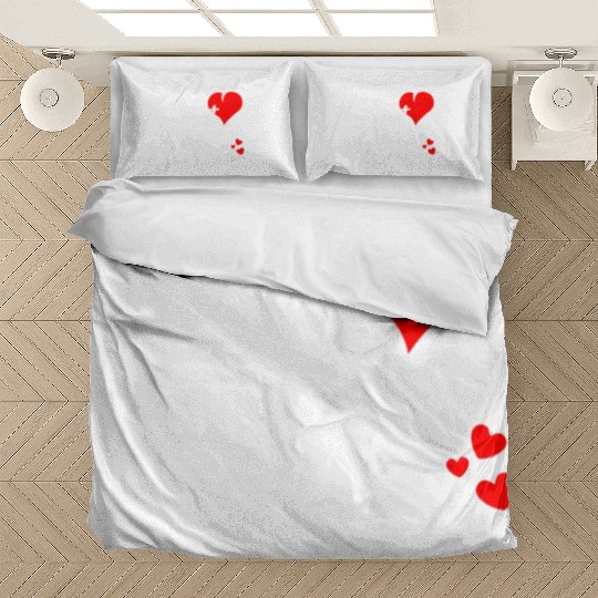 I Love My Guitar Player Husband Wife Valentines Bedding Sets