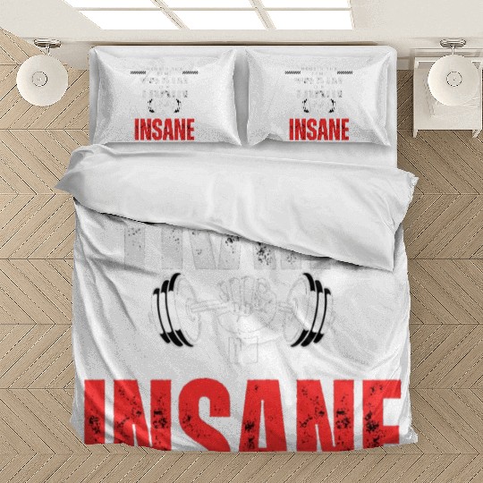 Train insane or remain the same Bedding Sets