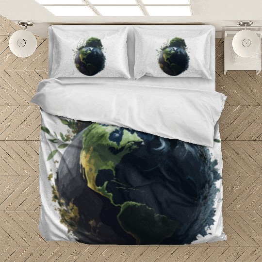 Save Earth Day World Environment Day Inspirational Bedding Sets