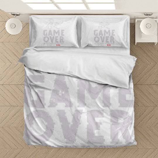Game Over Do You Want To Continue Yes No Bedding Sets
