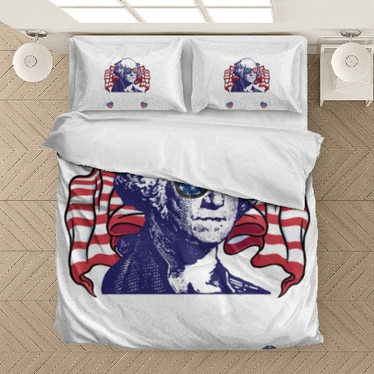 Too cool for British rule George Washington Bedding Sets