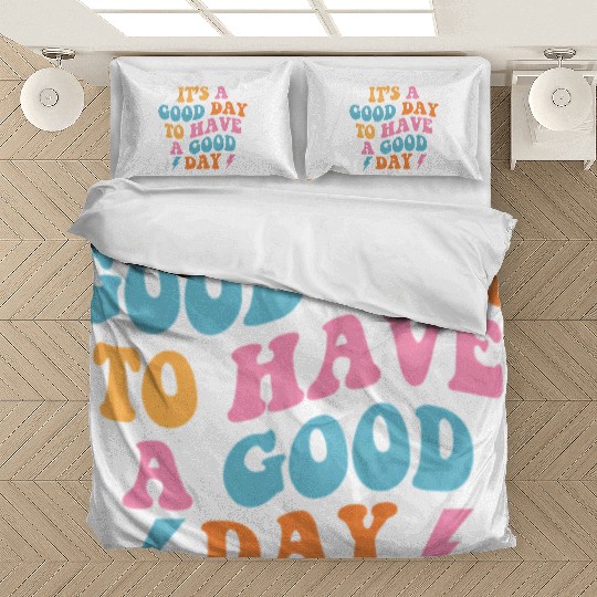 It'S A Day To Have A Day On Back Preppy Bedding Sets