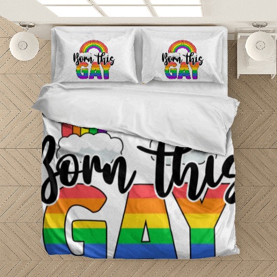 Born This Gay Bedding Sets