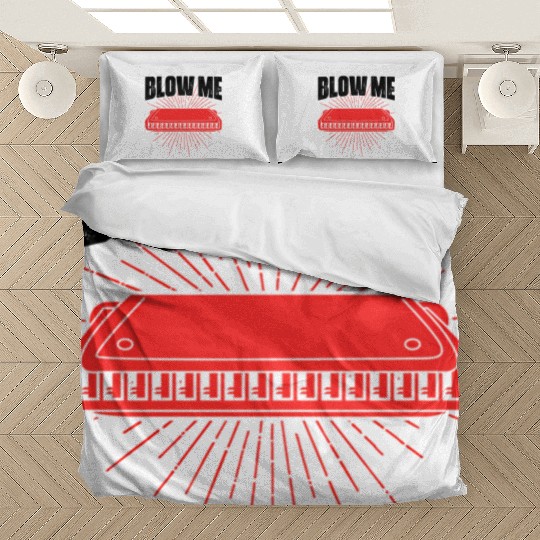 Blow Me Harmoa Wind Instrut Jazz Music Bedding Sets