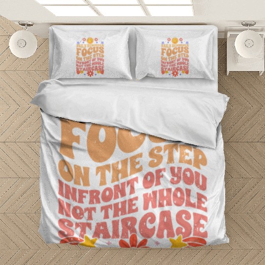 Groovy Daily Reminder Positive Affirmation Bedding Sets