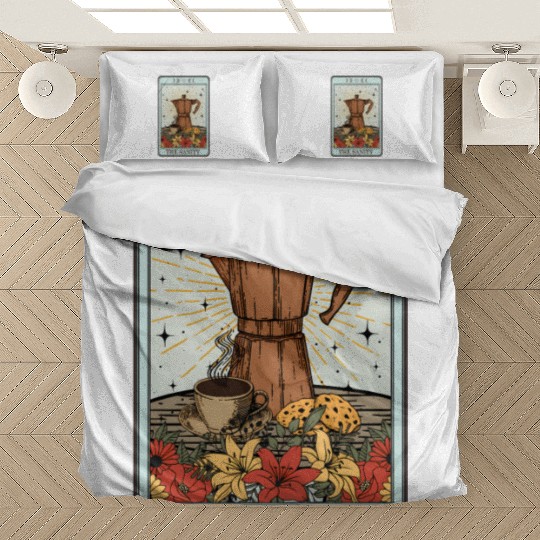 Coffee Tarot Card The Sanity Bedding Sets
