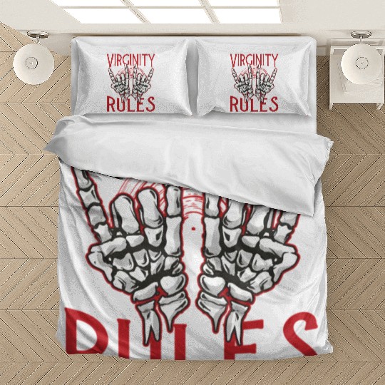 Virginity Rules Nerd Summer Camp Bedding Sets