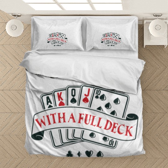 99Th For 99 Playing Cards Bedding Sets