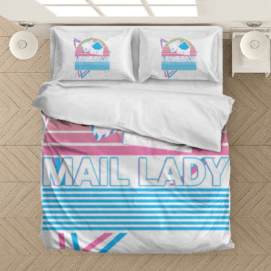 Postal Service Postman Retro Bedding Sets