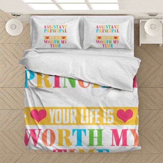 Assistant Principal Cute Appreciation Back to Bedding Sets
