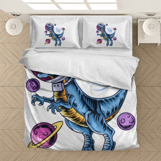 Dinosaur Astronauts Science Fiction Science Bedding Sets