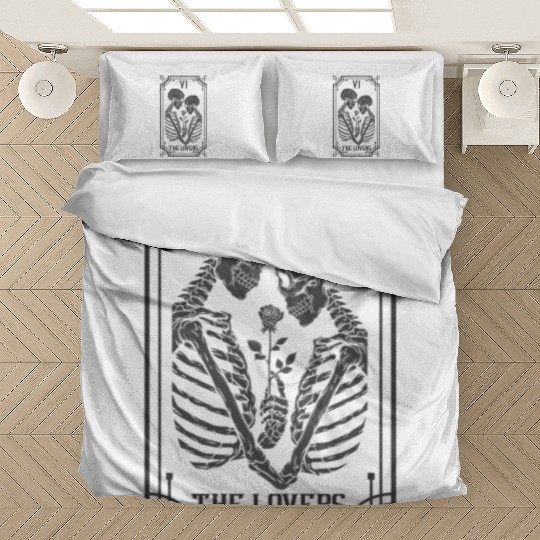 The Tarot Card Occult Goth Halloween Gothic Bedding Sets