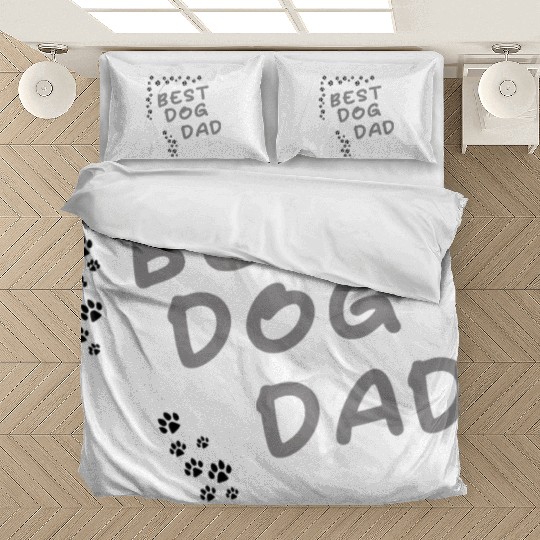BEST DOG DAD Bedding Sets