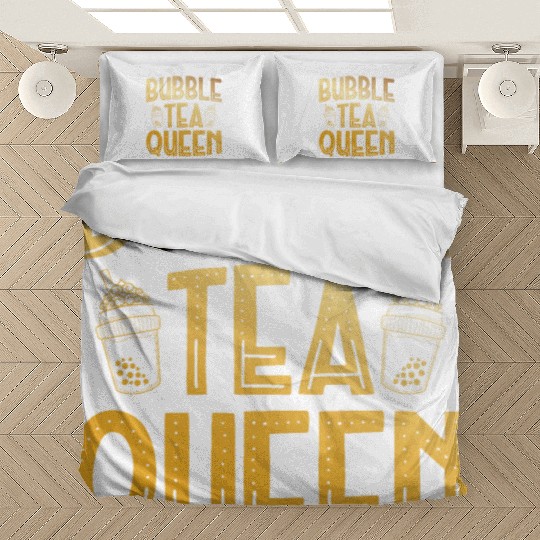 Bubble Tea Queen Boba Tea Drinker Korean Drink Bedding Sets