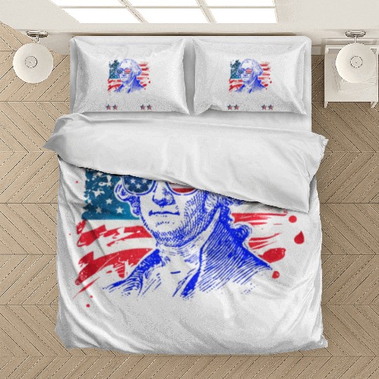 George Washington Too cool for British Rule US Bedding Sets