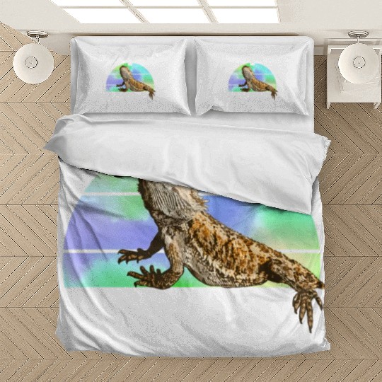 Easily Distracted By Bearded Dragons Reptile Bedding Sets