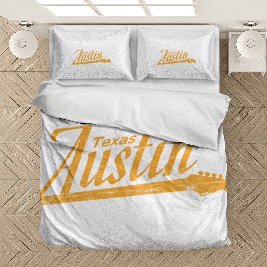 Austin Texas Guitar Neck Bedding Sets
