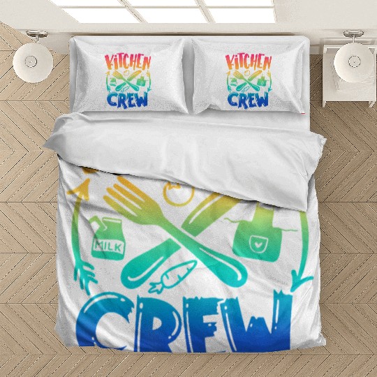 Kitchen Crew Back To School Team Field Day 2022 Bedding Sets