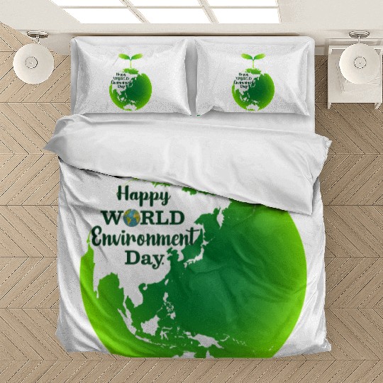 "Sustaining Our Earth: World Environment Day's Bedding Sets