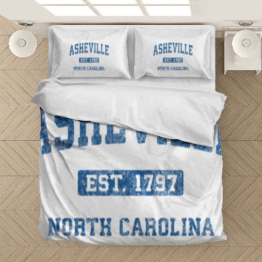 Asheville North Carolina Athletic Sports Bedding Sets
