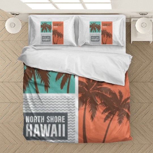 Sunset Paradise North Shore Hawaii Bedding Sets