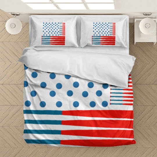 Baseball Stars & Stripes: A Patriotic Swing Bedding Sets