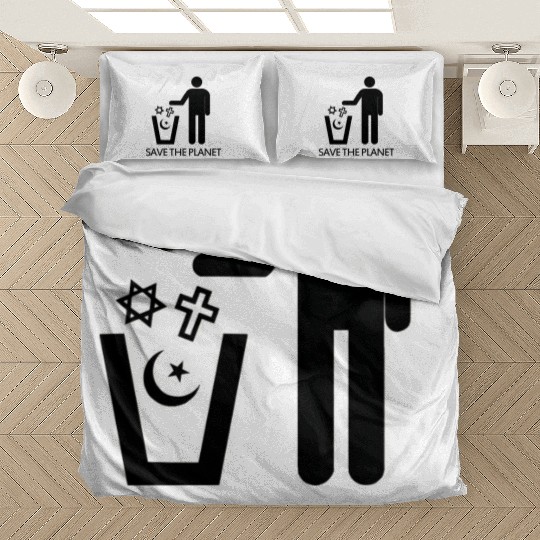 Save The Planet Religions Bedding Sets