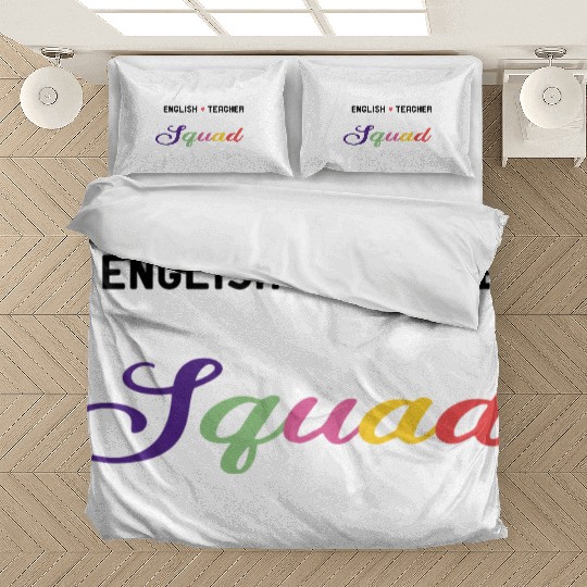 English Teacher Funny Bedding Sets