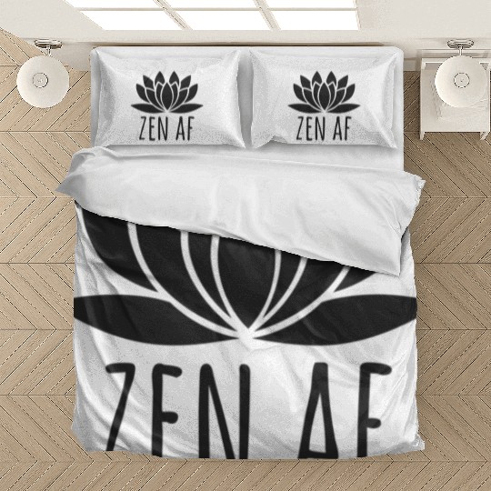 Lotus Buddhism Zen Af Bedding Sets