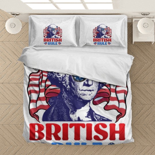 Too cool for British rule George Washington Bedding Sets