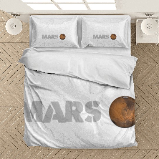Occupy Mars Replica Science Space Nerd Genius Bedding Sets
