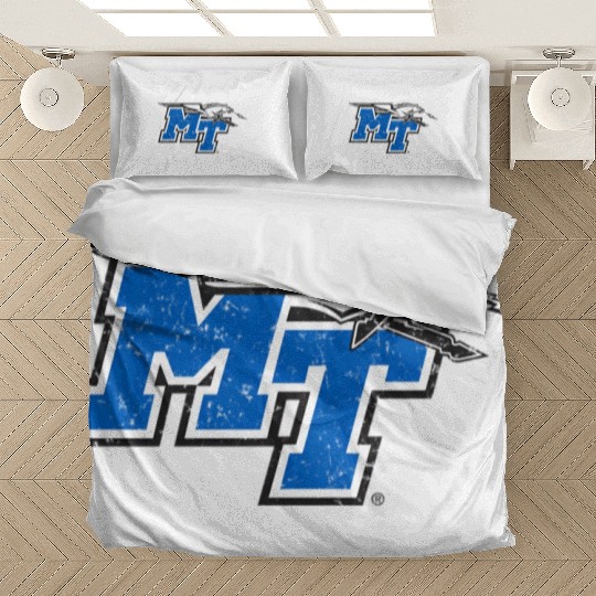 Middle Tennessee State e Raiders Distressed Bedding Sets