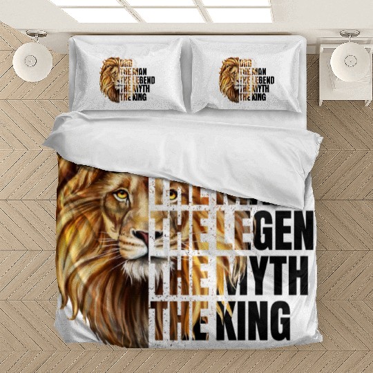 The Man the Legend Lion Bedding Sets