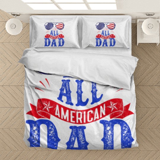 All American Dad America Pride US Patriot Bedding Sets