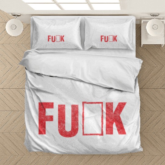 Not Interested Saying No Thanks Cynical Saying Bedding Sets