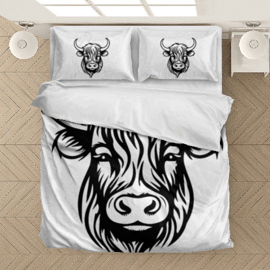 Scottish Highland Cow Bedding Sets