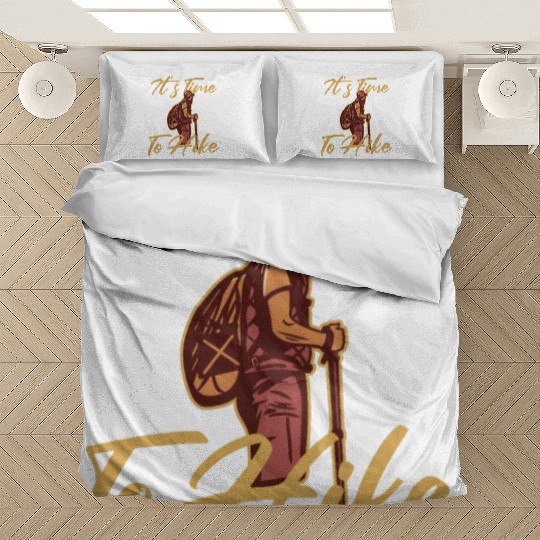 It's Time to Hike Backpacking Outdoor Wander Bedding Sets