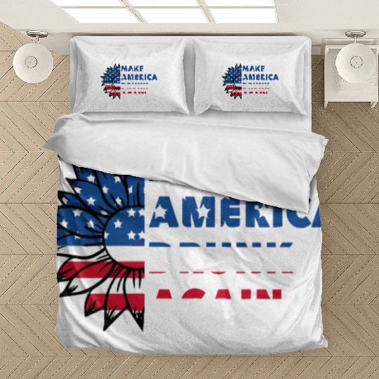 Make America Drunk again Bedding Sets