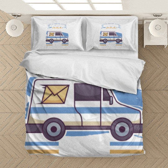Postal Worker Mail Lady Mail Carrier Postal Bedding Sets