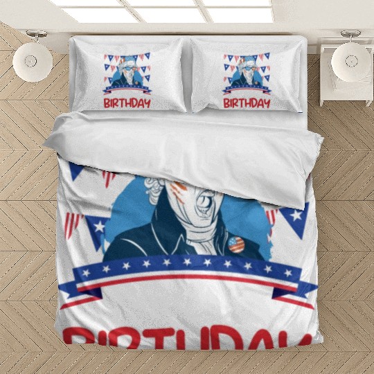 Its my Birthday Independence Day George Washington Bedding Sets