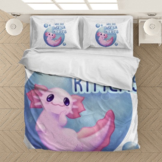 Save the Water Kittens Bedding Sets