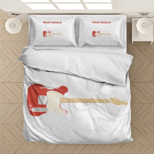 Christian Guitar Player Musician What Would Bedding Sets