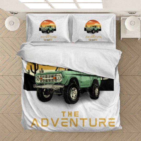The adventure is life . Bedding Sets