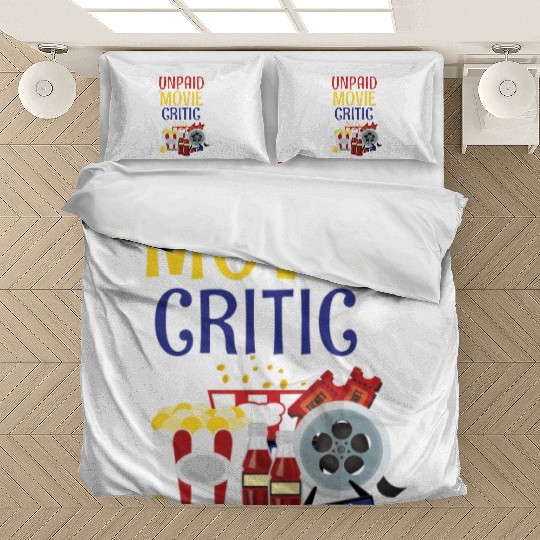 Funny Unpaid Movie Critic Bedding Sets