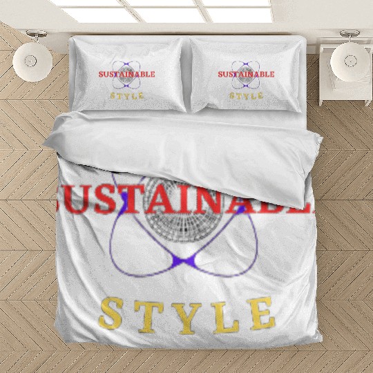 Red Blue Yellow Sustainable Style Bedding Sets