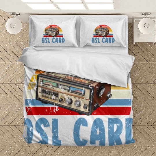 Ham Radio Operator Morse Code Radioactivity Bedding Sets