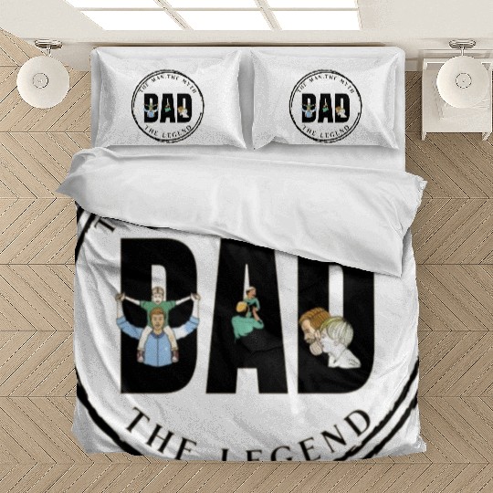 The man, the myth, the legend - father gift Bedding Sets