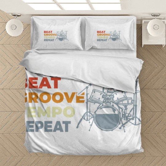 Drummer Motivation Bedding Sets