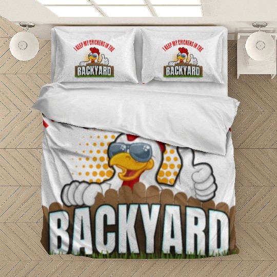 Backyard Chicken Farmer Fun Animal Lover Bedding Sets