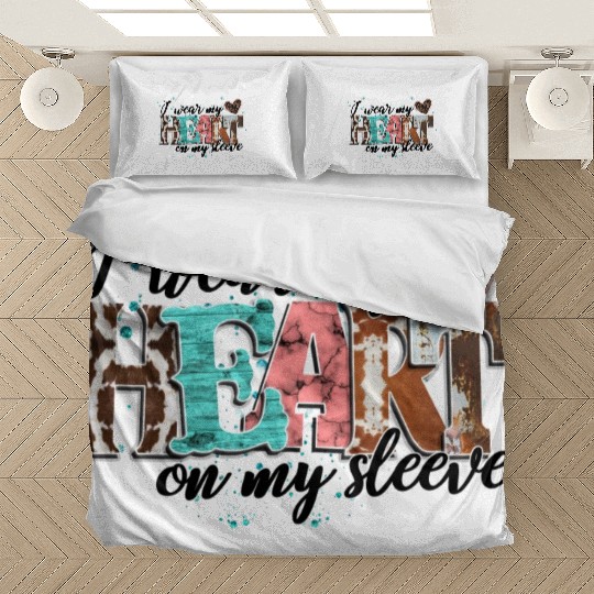 I Wear My Heart On My Sleeve Bedding Sets